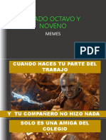 Memes Octavo y Novneo