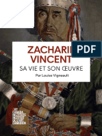Zacharie Vincent: Sa Vie Et Son Œuvre
