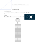 Pratikum 1 Statistik Deskriftif Dengan SPSS