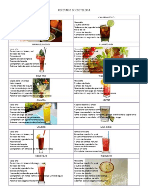 Turismo | PDF | Bebida | Bebidas alcohólicas