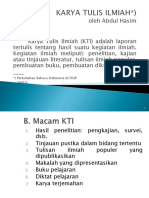 Karya - Tulis - Ilmiah - STKIP - 2016 - .PPT Filename - UTF-8''karya Tulis Ilmiah (STKIP, 2016)