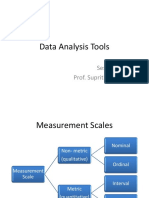 Data Analysis Tools: Session 12 Prof. Supriti Mishra