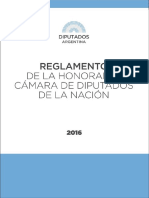 Reglamento Cámara de Diputados de la Nación 2016.pdf