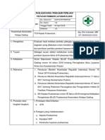 SOP Evaluasi Penilaian Perilaku