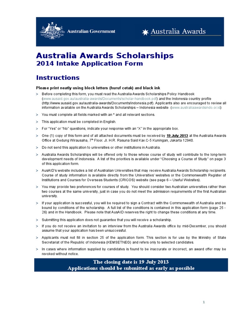 AAS Application Form Muhammad Adam | PDF | Doctorate | International ...