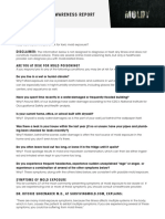 Moldy Mold Awareness Report