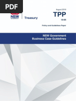 TPP18-06 NSW Government Business Case Guidelines PDF