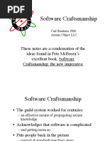 Software Craftsmanship