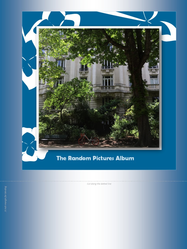 Random Pictures Album Template | PDF