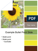 Powerpoint Template: Your Name