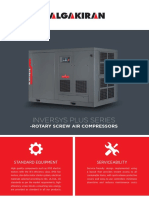 INVERSYS PLUS SERIES ROTARY SCREW AIR COMPRESSORS