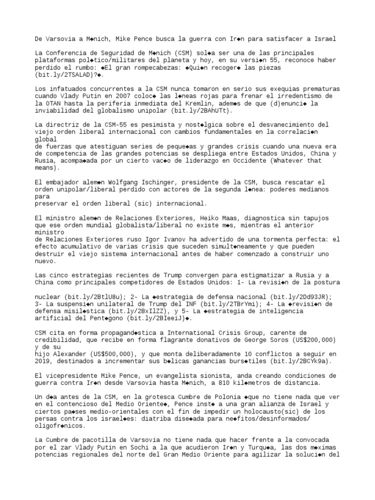 Alfredo Jalife PDF Hillary Clinton Gobierno americano