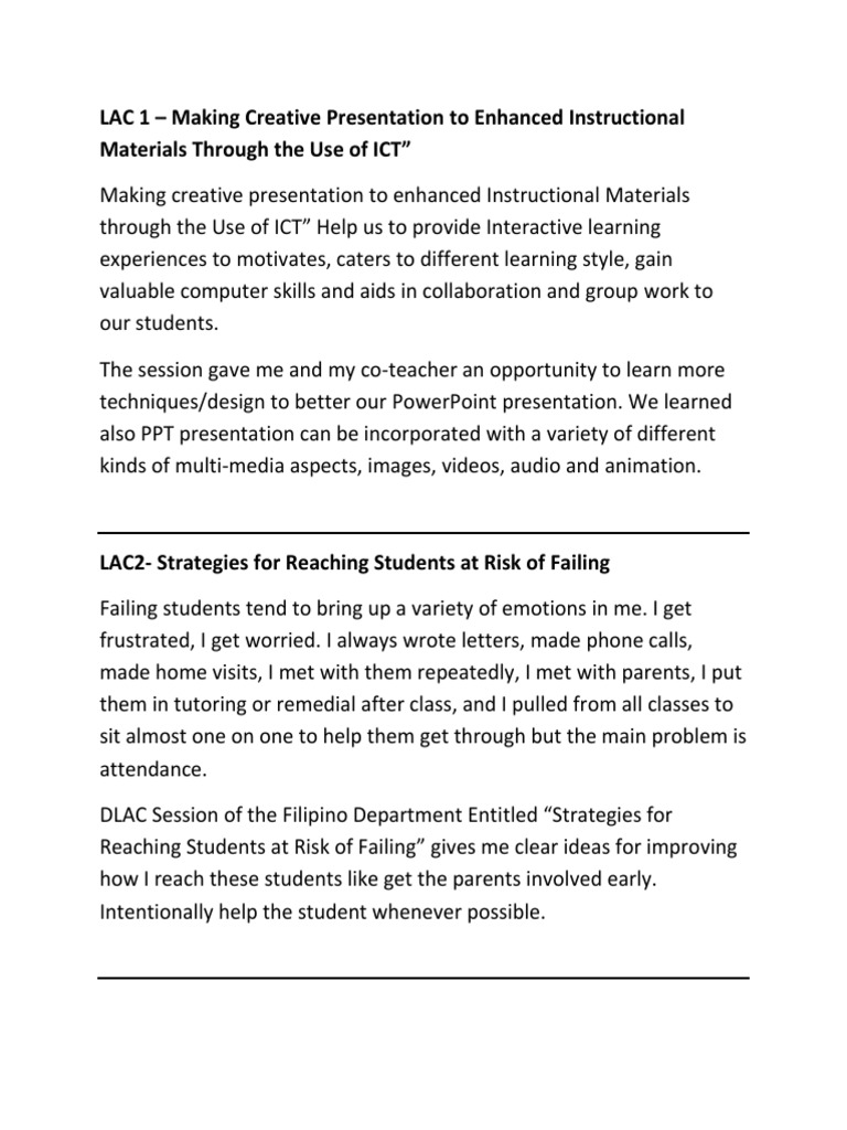 Enhanced instructional materials through ICT | PDF | Educational ...