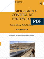 Planificación y Control de Proyectos PDF