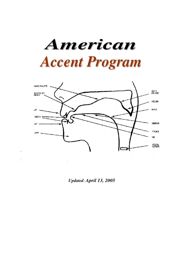 American Accent Sounds and Exercises PDF