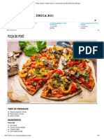 Pizza de Post - Retete Culinare - Romanesti Si Din Bucataria Internationala