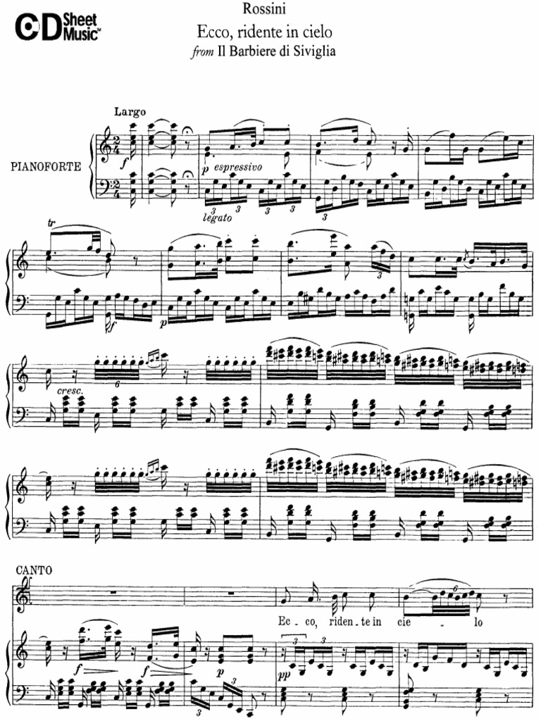 ecco ridente in cielo pdf