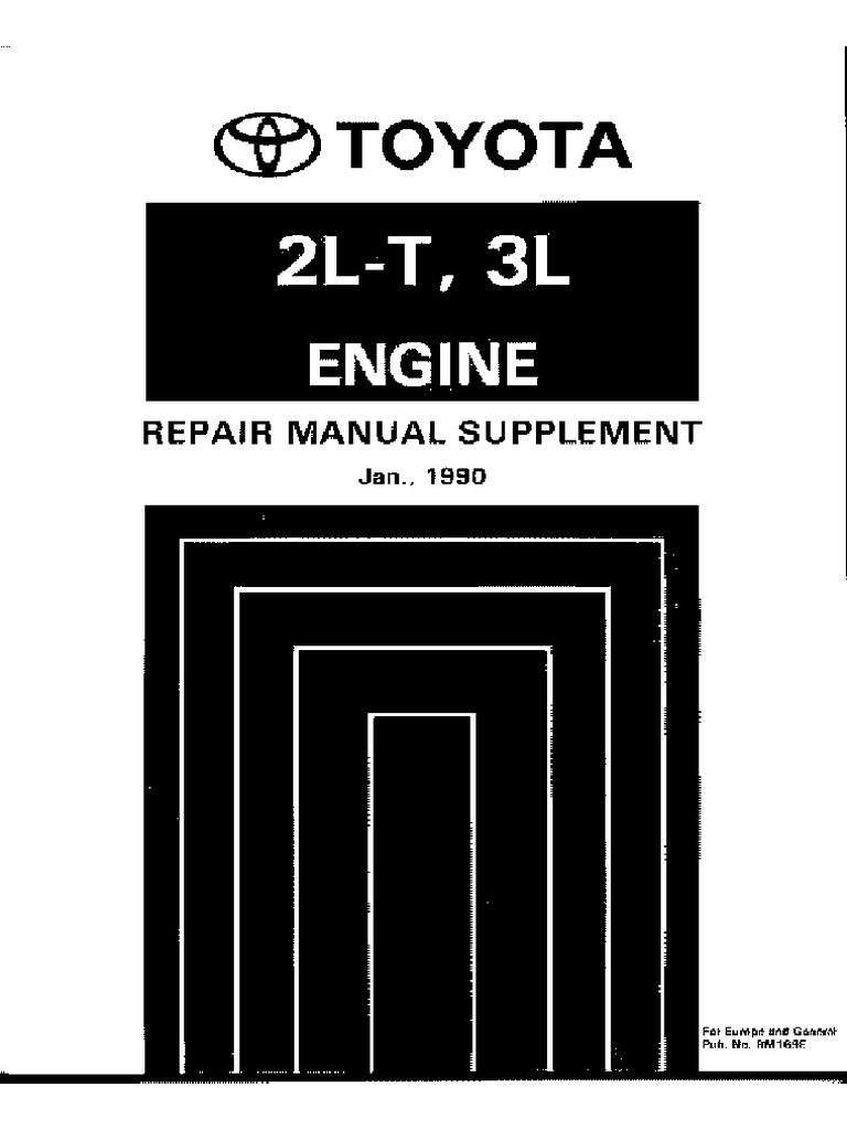 Motor Toyota 2L-T 3L PDF | PDF