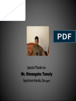 Special Thanks To-Mr. Himangshu Tamuly Spectrum Honda, D: Ibrugarh