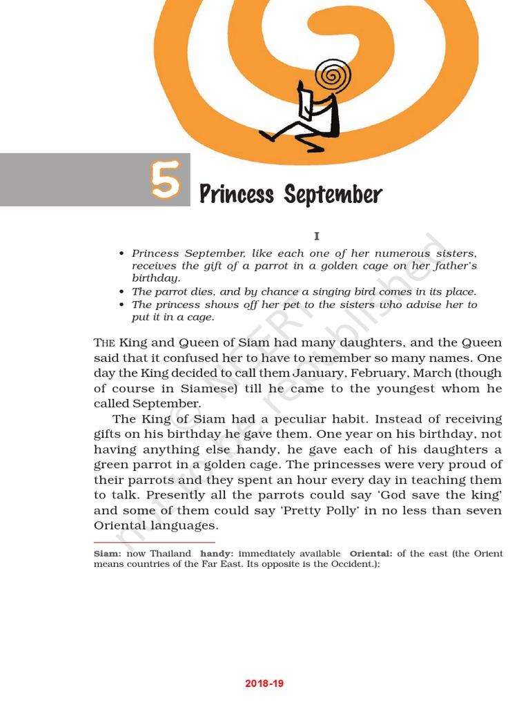 Princess September, Like Each One of Her Numerous Sisters | PDF | Trapping