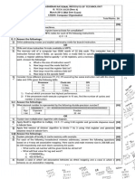 CO 204 Computer Organization-Mid Sem. Exam-March 2012