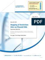 Mapping of Restriction Sites On Plasmid DNA: Edvo-Kit #105