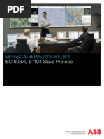 SYS600 - IEC 60870-5-104 Slave Protocol - 756654 - ENb