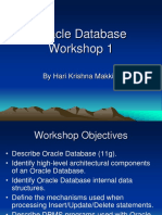 Oracle Database Workshop 1: Architecture and Evolution