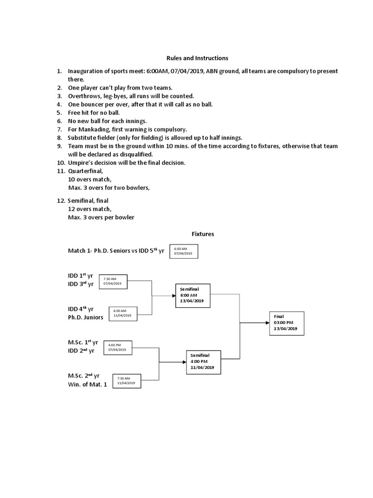 Cricket | PDF