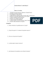 Evaluación Del Texto La Edad Del Pavo