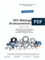 SKF Preisliste Ab 1.5.2016 PDF