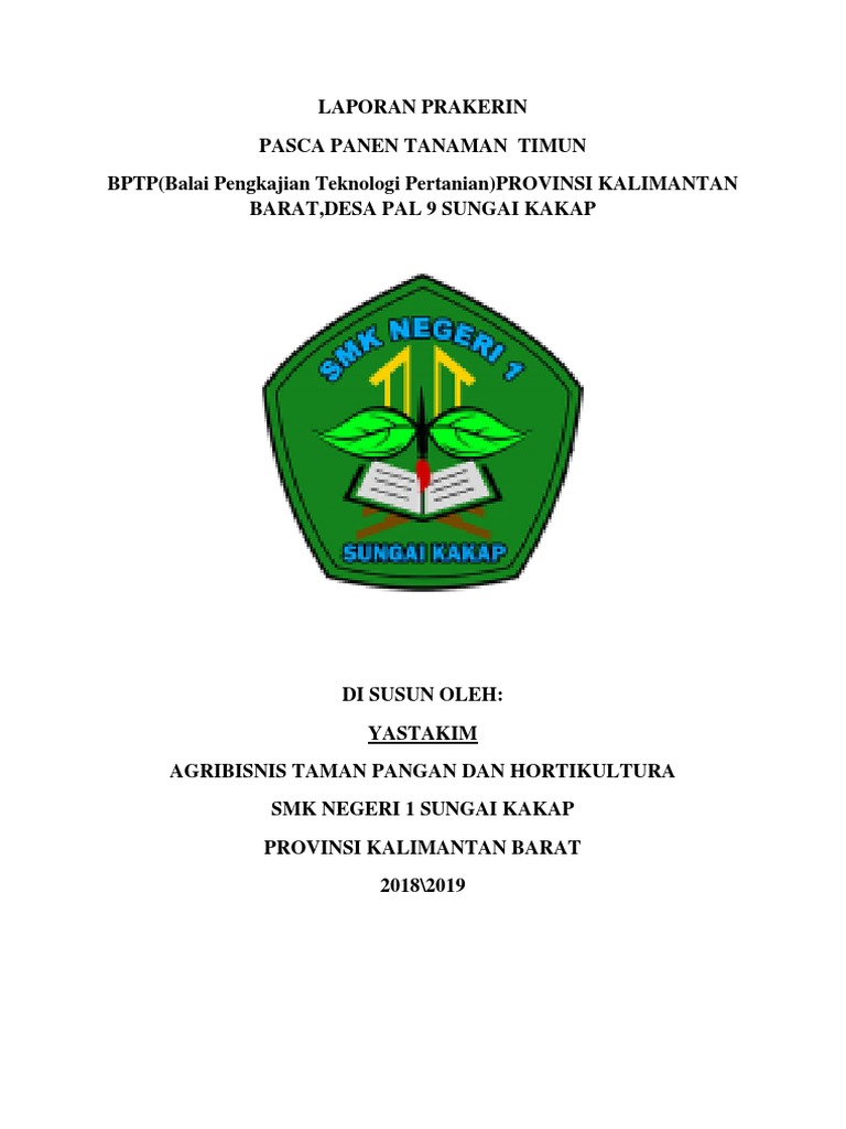 Laporan Magang Jurusan Atph