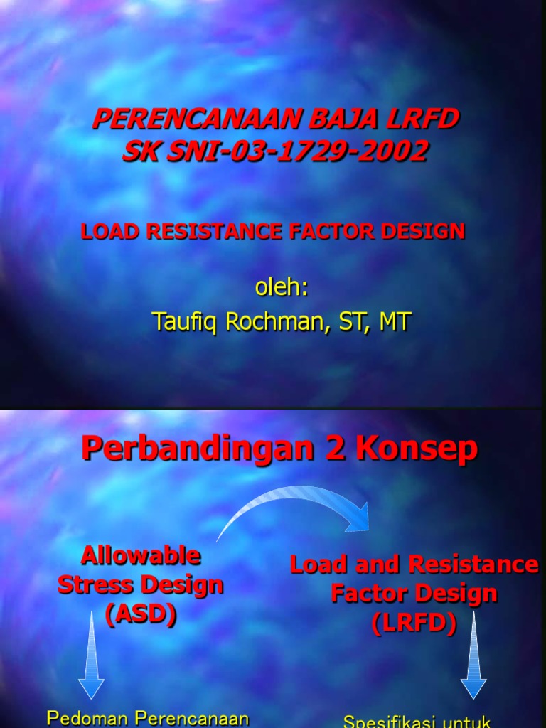 Perencanaan Baja Metode LRFD | PDF