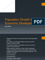 Population Growth & Economic Development: by Ha M