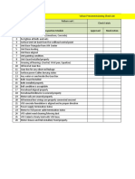 Surface Precommissioing CK List