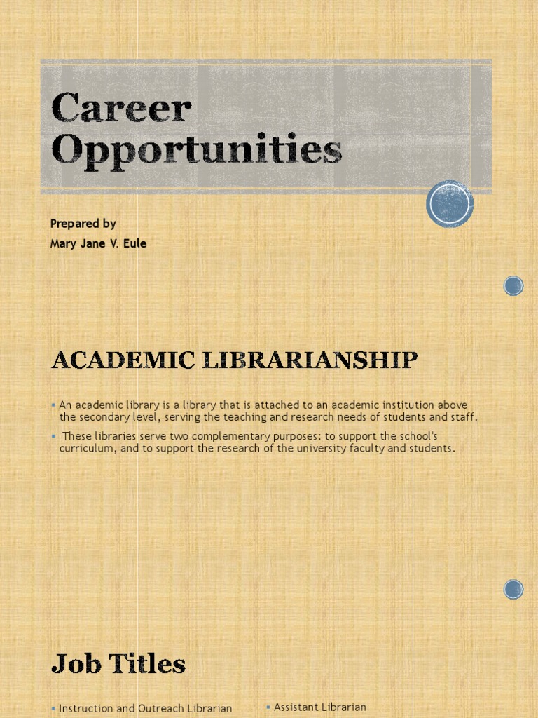 Overview of Library Roles and Functions | PDF | Librarian | Library Science