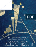 Yves Charles Zarka - Hobbes and Modern Political Thought (2016, University Press) PDF