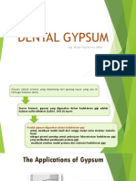 Dental Gypsum