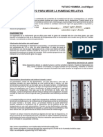 Instrumento para Medir La Humedad Relativa