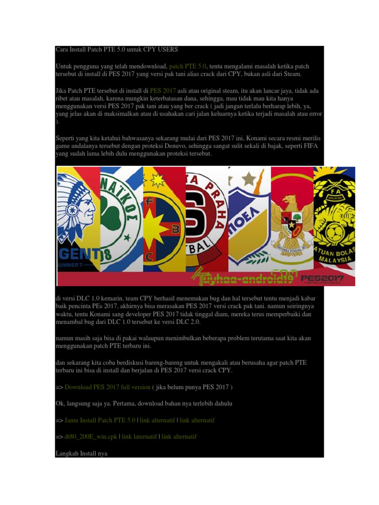 Download dt80 200e win.cpk pes 2017 torrent