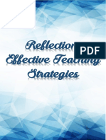 Reflection: Effective Teaching Strategies