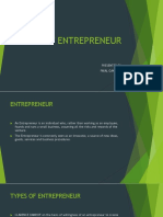 Types of Entrepreneur: Presented By-Payal Gangwar