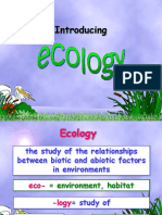 Honors Intro To Ecology