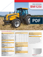BM125i especificaciones tractor