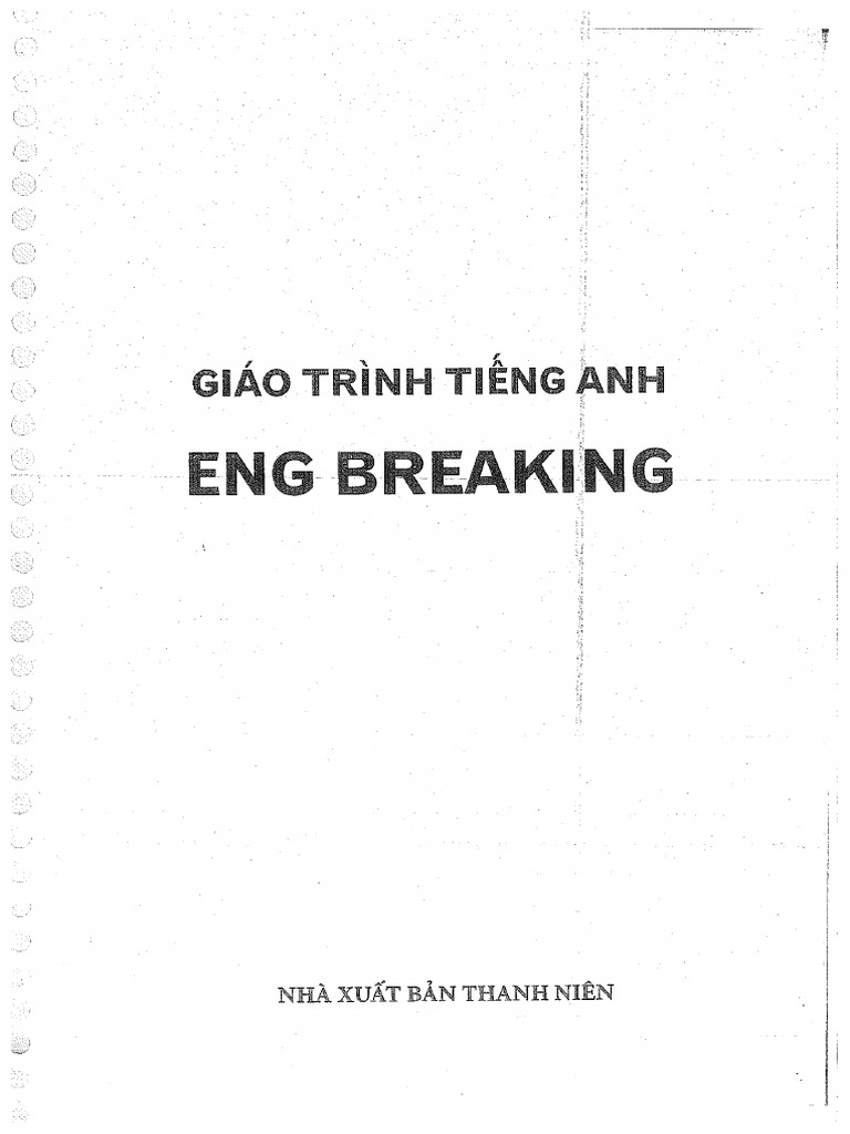 Eng Breaking Book PDF | PDF