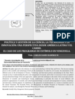 Tecnología y sociedad en América Latina