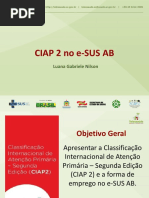 Slides - Ciap 2 No E-sus-Ab