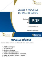 Clases y Modelos de Base de Datos
