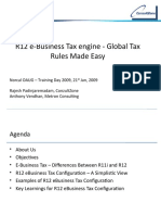 R12 E-Business Tax Engine - Global Tax Rules Made Easy