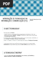 Aula 1 - o Que é Tecnologia 12-04